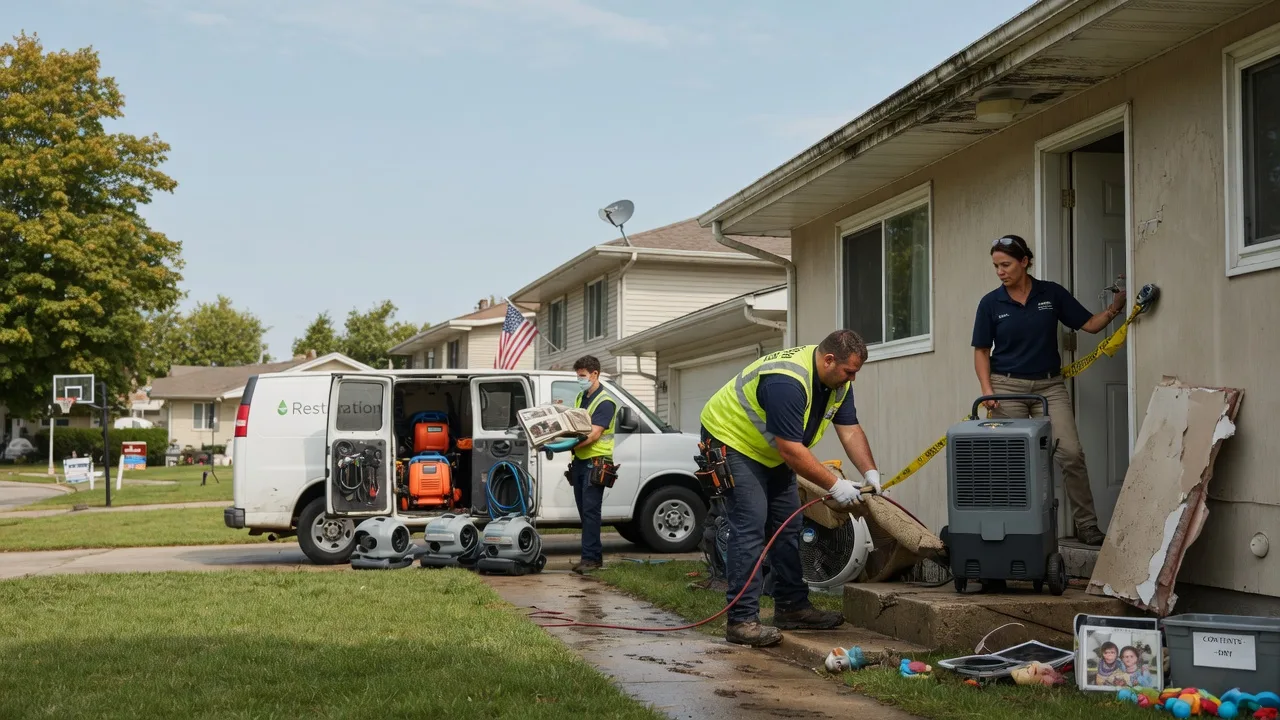 Water Damage Restoration in Huddy, KY near me
